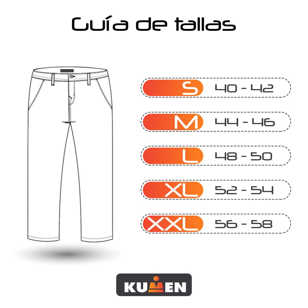 Pantalón clásico de tela drill - PRODUCTO NACIONAL 