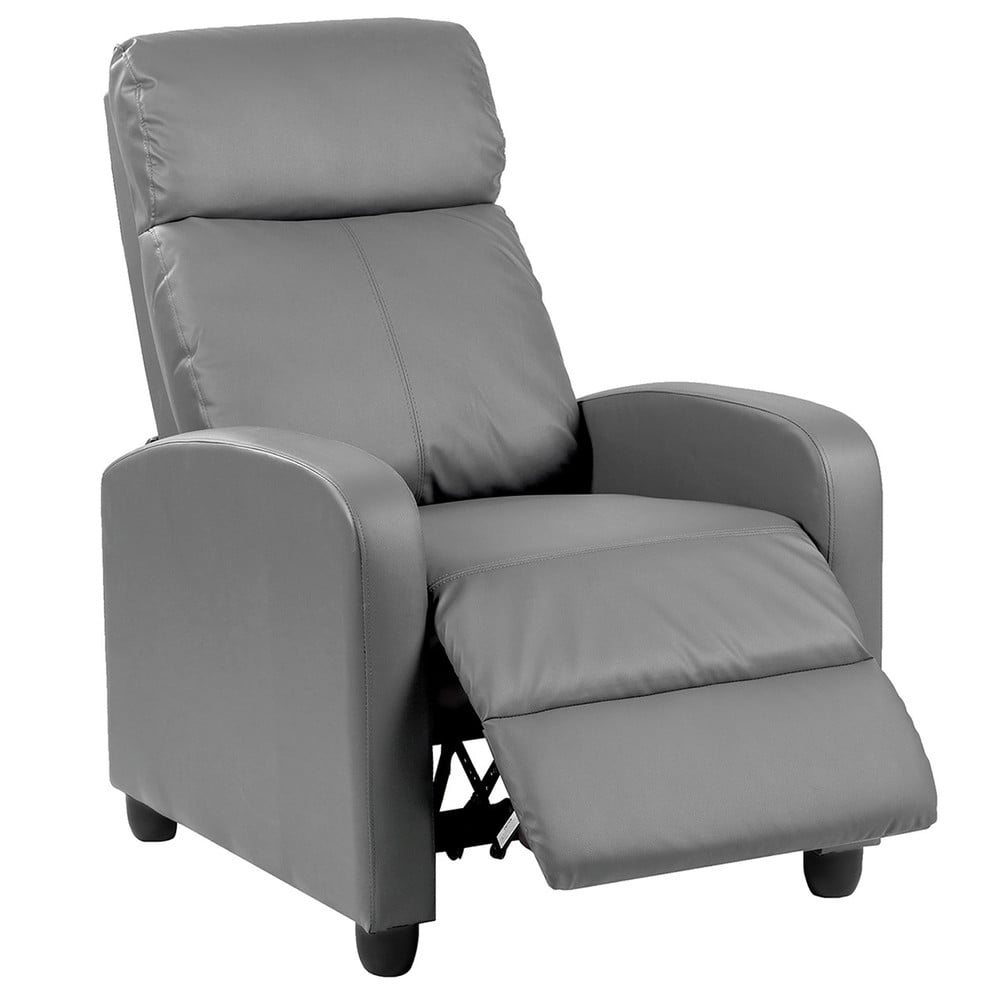 Berger Reclinable de PU Gris