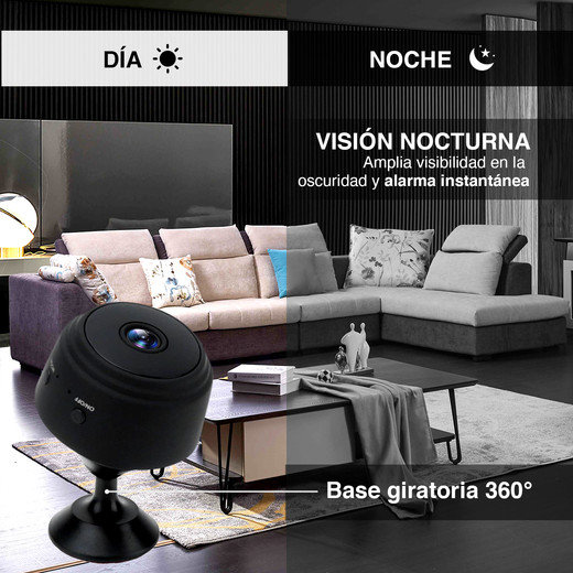 Mini Cámara Nocturna 1080P A9
