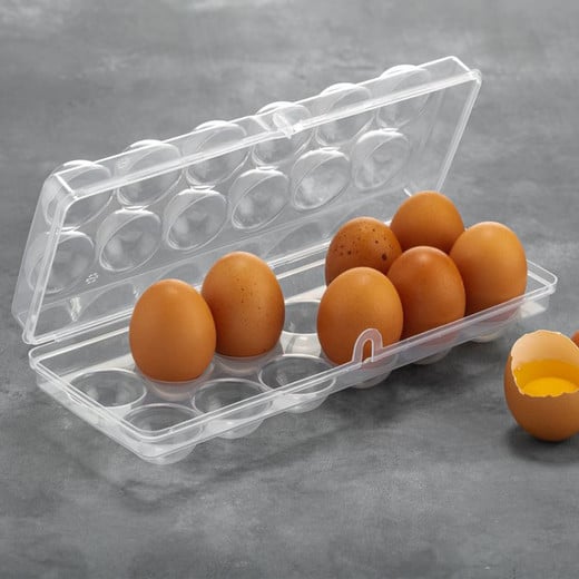Organizador 12 Huevos Transparente