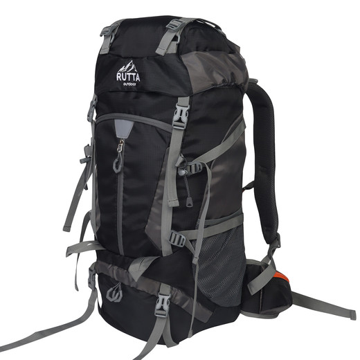 Mochila Camping 65L Negro