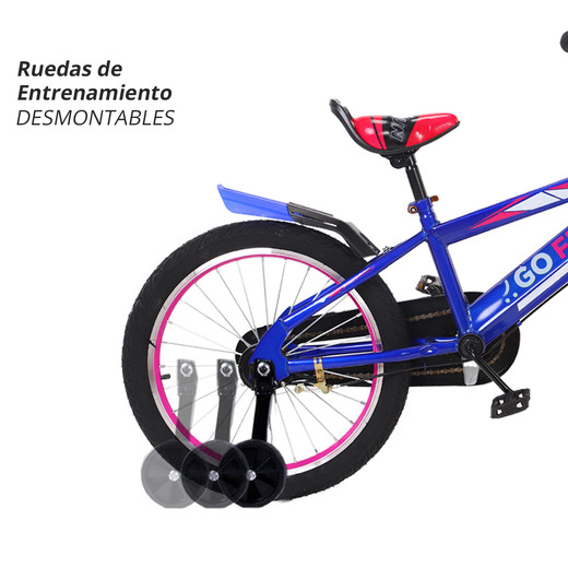 Bicicleta Infantil Anza Aro 16 Azul