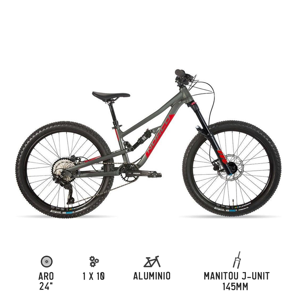 Bicisport Bicicleta Ni o Norco Fluid 4.2 FS Mountain 24