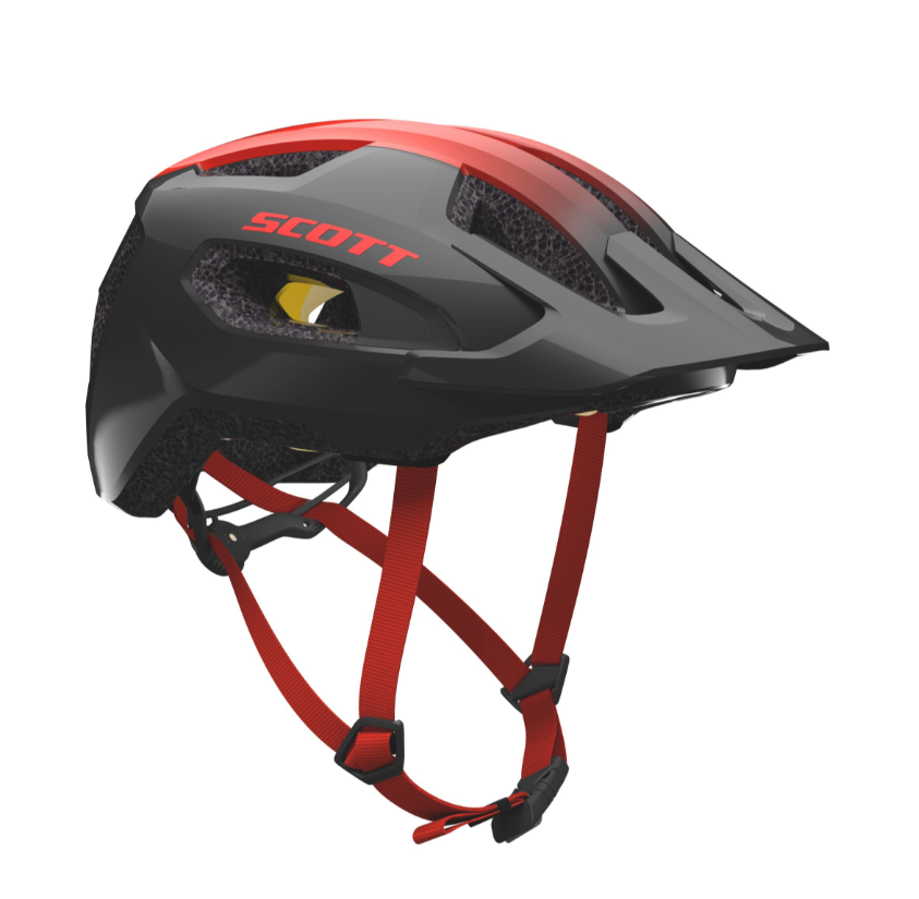 Bicisport Casco de Bicicleta Scott Supra Plus CE Black red