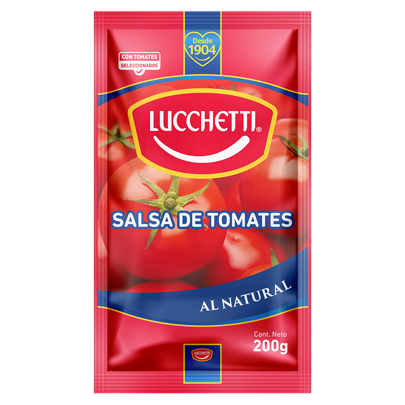 Salsa de Tomates Natural doypack 200g