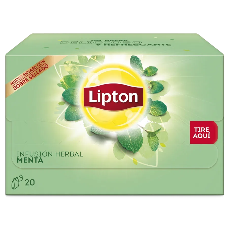 Infusión menta Lipton 20 bolsas