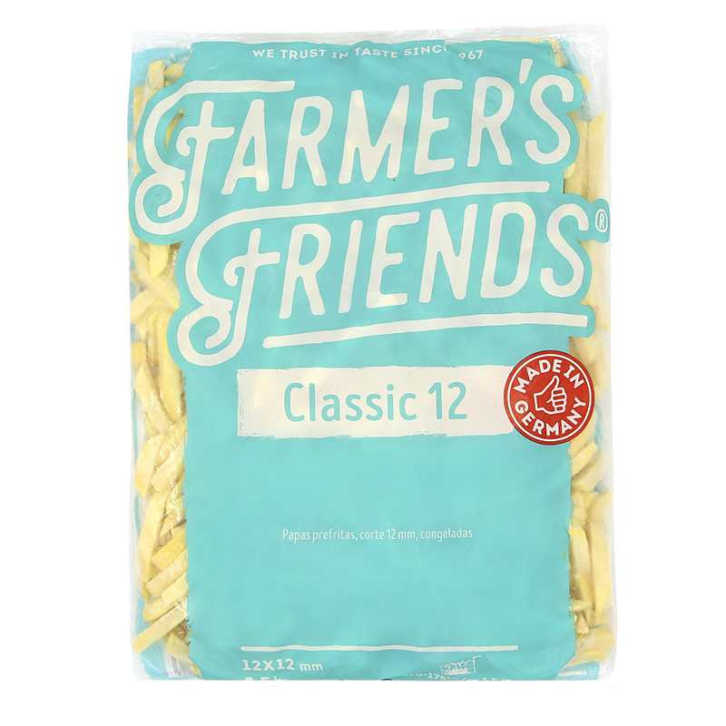 Logeat Papas prefritas 12mm Farmers Friends 2,5Kg