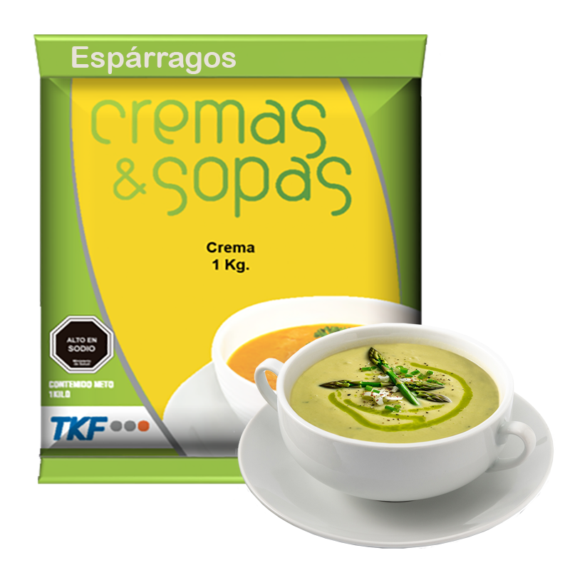 Crema R-14 Esparragos 10 x 1kg Foodgroup