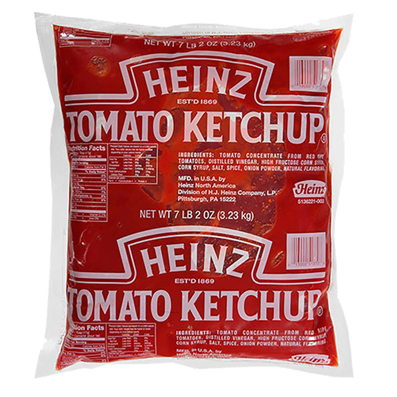 KETCHUP HEINZ POUCH PACK 3KG
