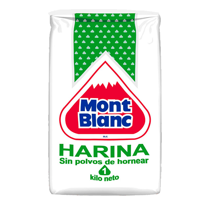 HARINA S/POLVO Mont Blanc 1 Kg