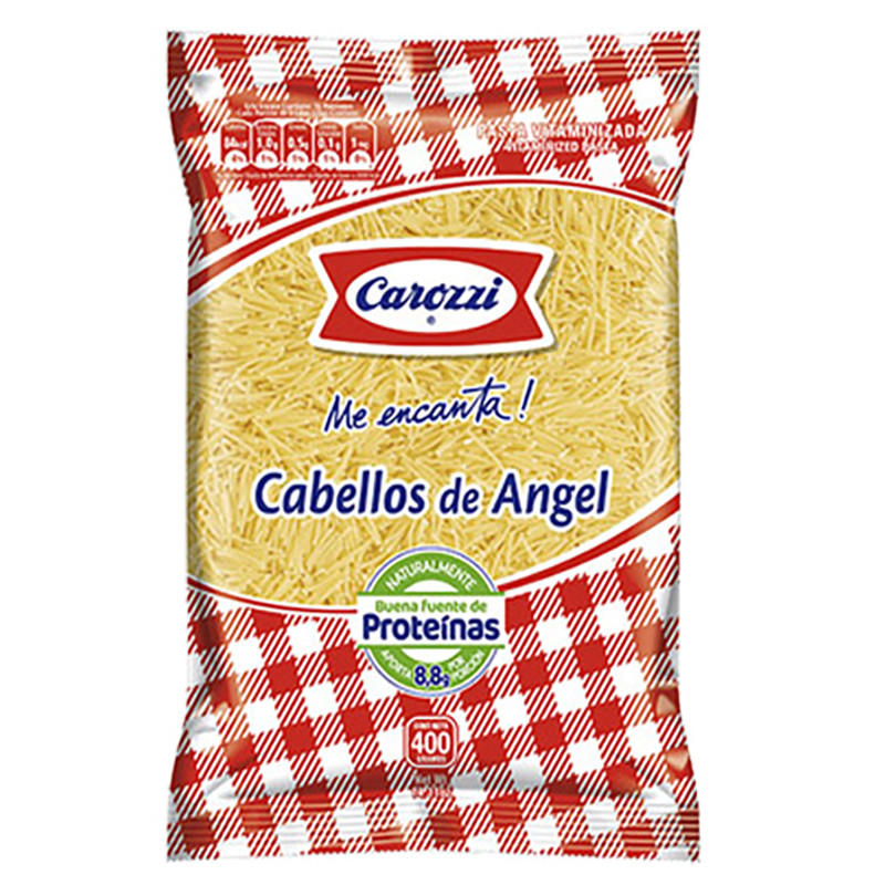 CABELLO ANGEL CORTO Carozzi 400 g