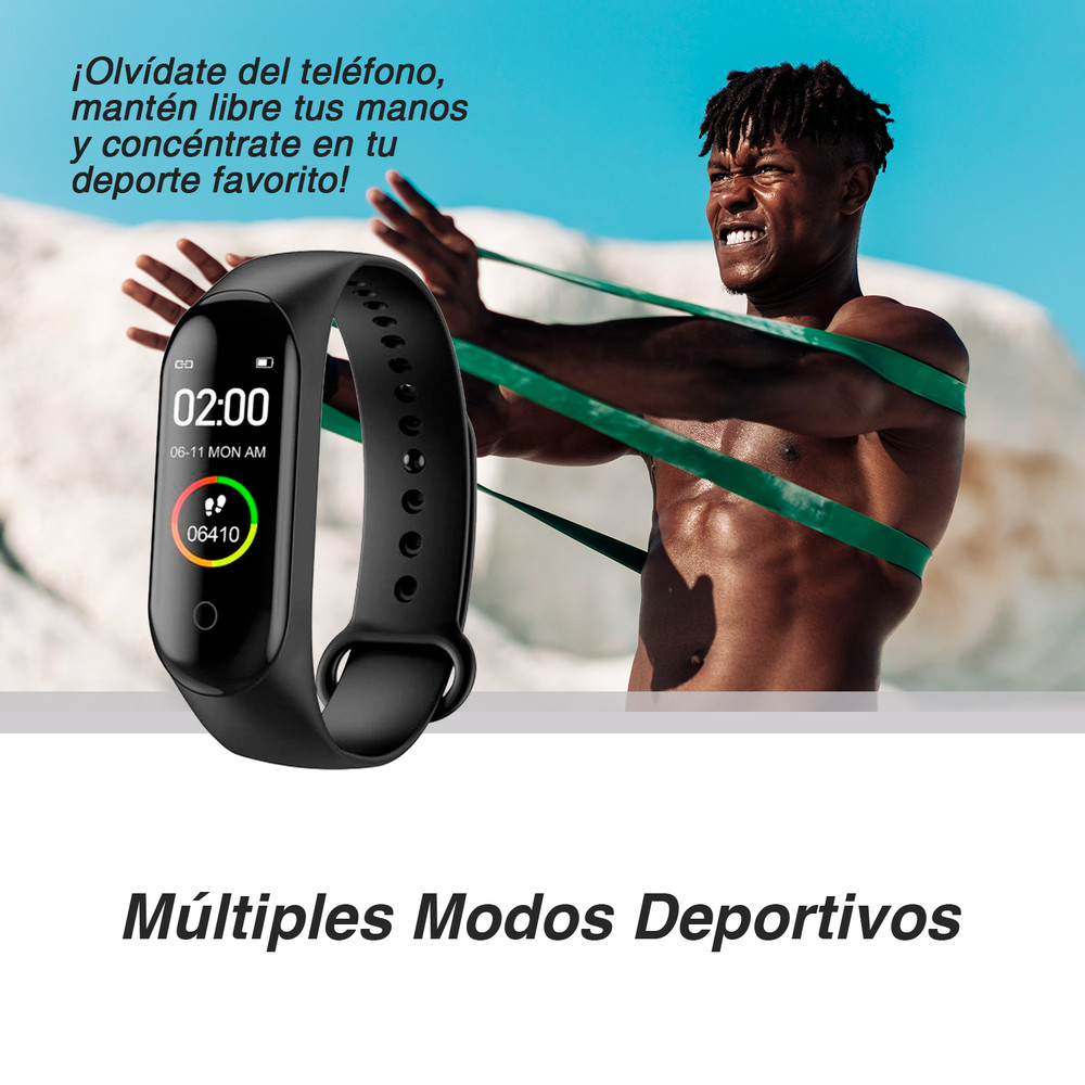 Atletis Smartband Pulsera Inteligente N5 Negro