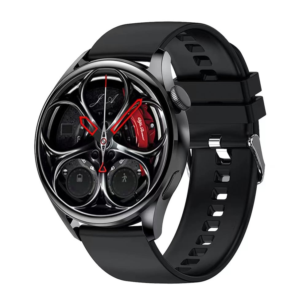 Smartwatch Reloj Inteligente Redondo QS9 Negro