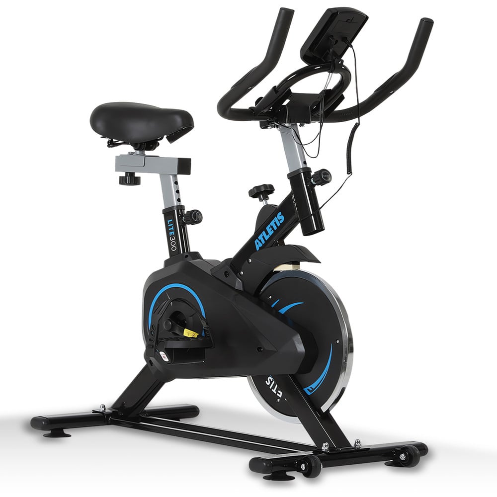 Bicicleta Spinning Atletis Lite 300 Celeste 4 Kg