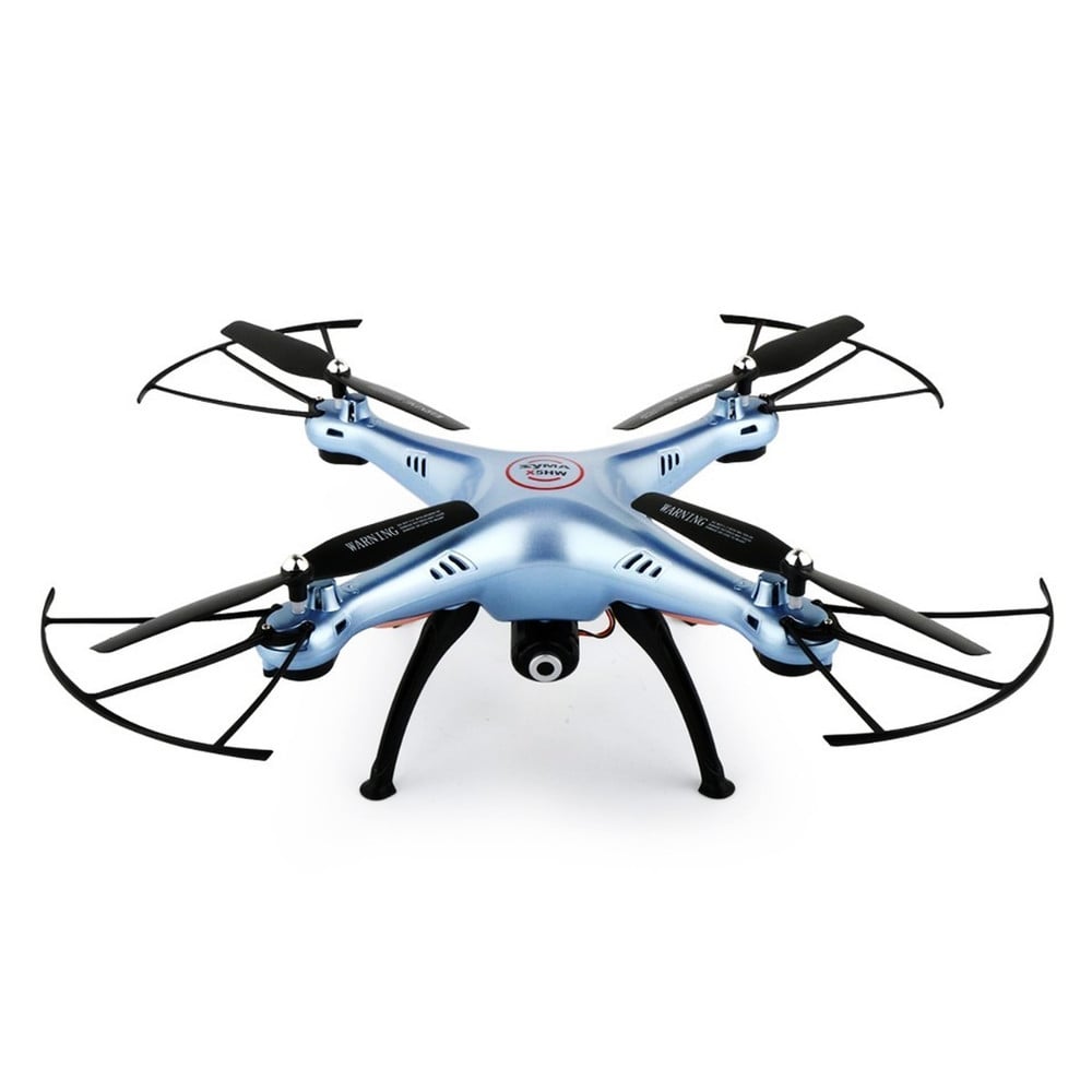 Drone X5HW Azul con Cámara HD y Wifi FPV