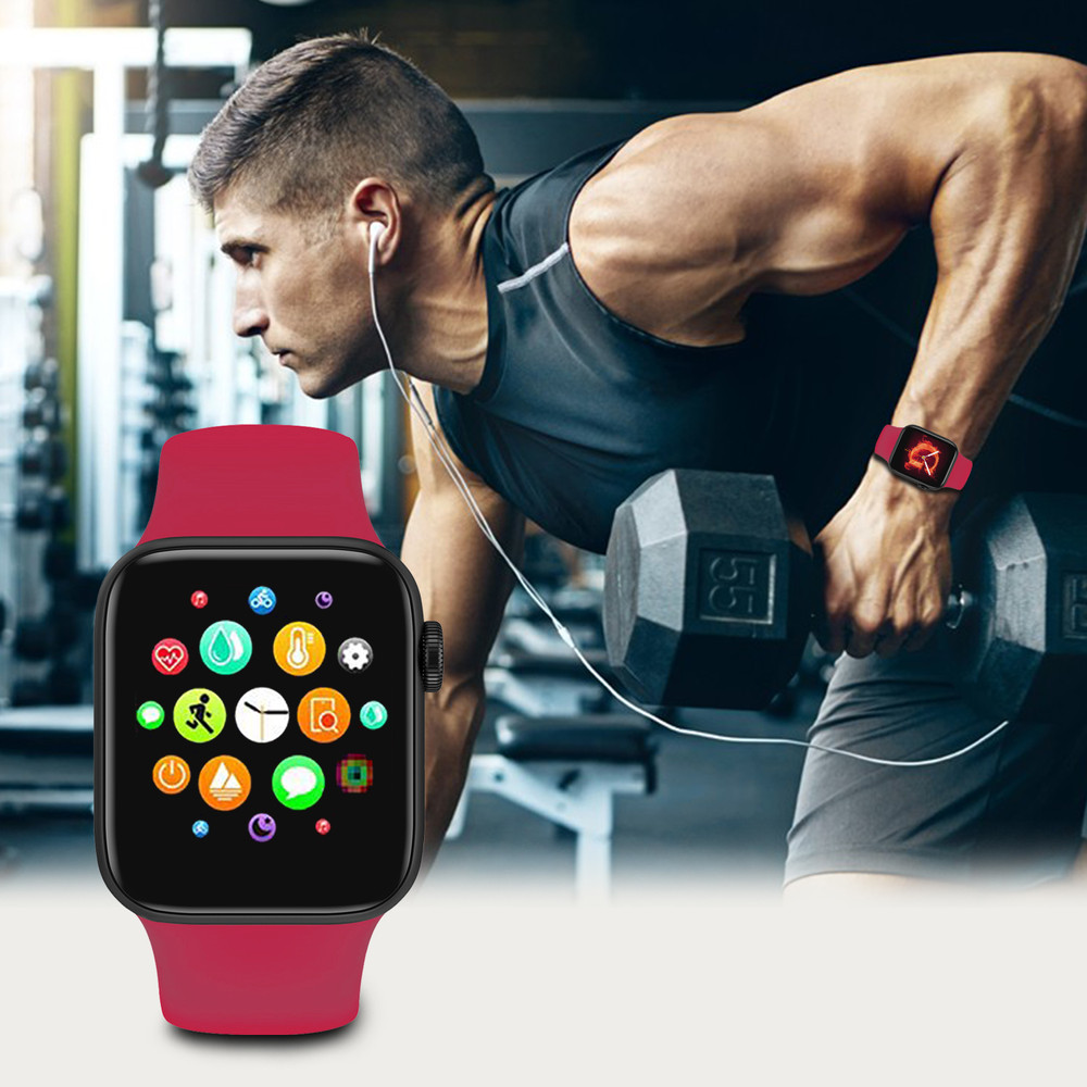 Atletis Reloj Inteligente Smartwatch G L Rojo