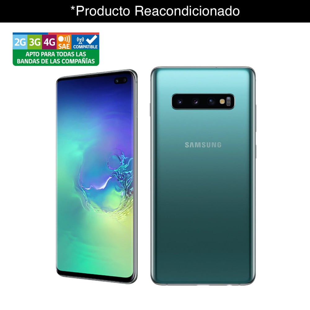 Smartphone Samsung S10+ 128GB Open Box Verde