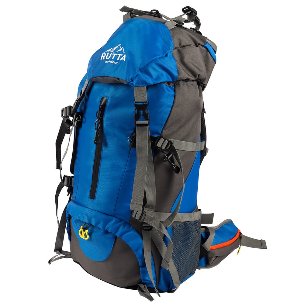 Mochila Camping 50L Azul