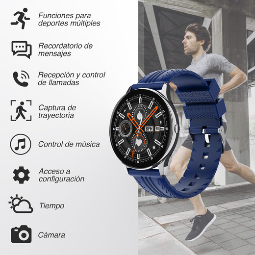 Reloj Inteligente Smartwatch S8 Azul