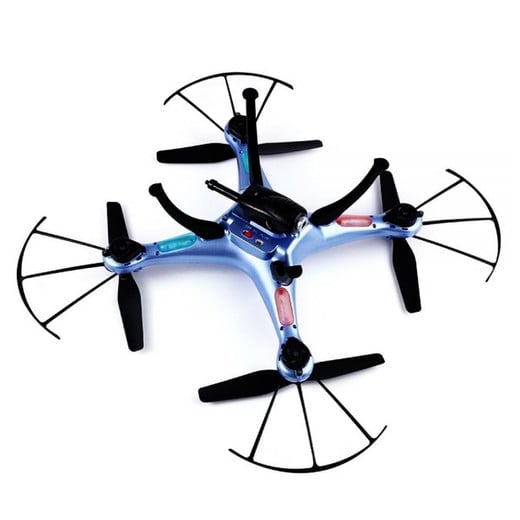 Drone X5HW Azul con Cámara HD y Wifi FPV
