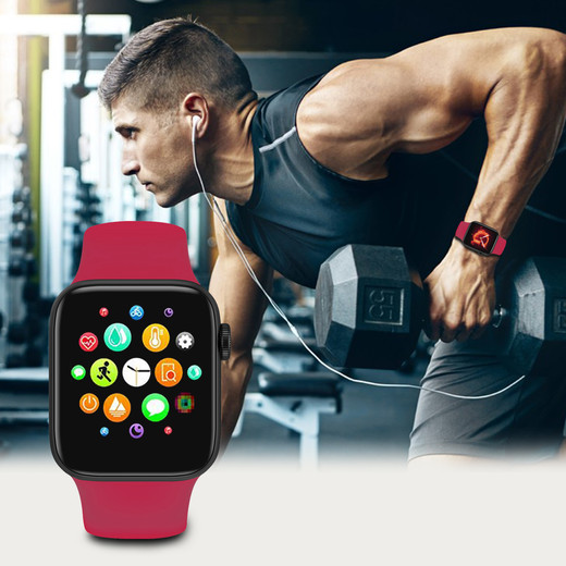 Reloj Inteligente Smartwatch G63L Rojo
