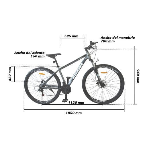Bicicleta Mountain Bike Agility 29