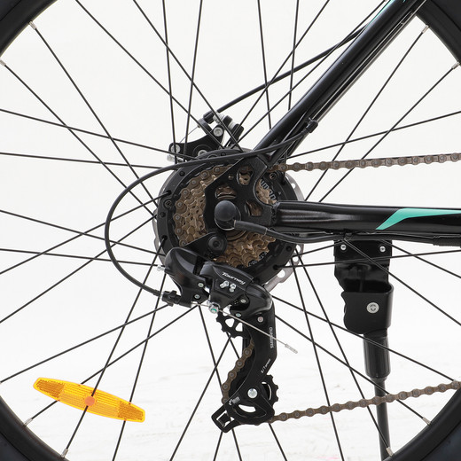 Bicicleta Eléctrica Aro 27.5” 7 Velocidades Negro