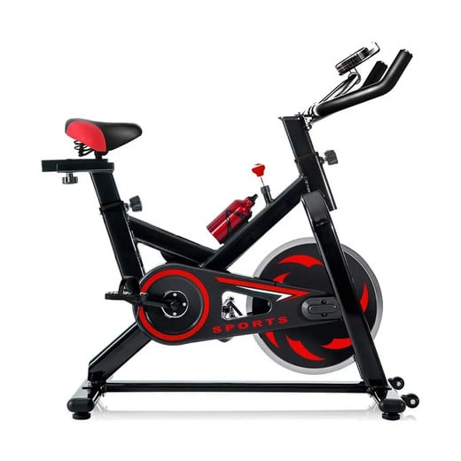Bicicleta Spinning Go Fitness Volante Inercia 6 kg Negro