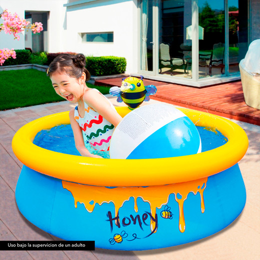 Piscina Inflable Abejita para niños 457 L 41 x 150 cm