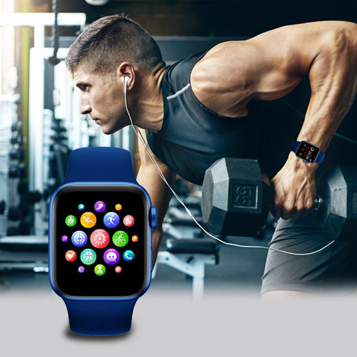 Reloj Inteligente Smartwatch X6 Azul