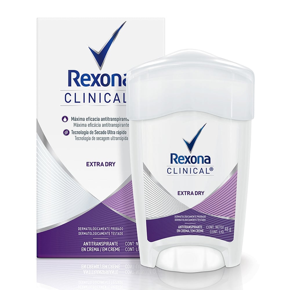 Liqui - Rexona Clinical 48H Extra Dry Mujer 48Gr