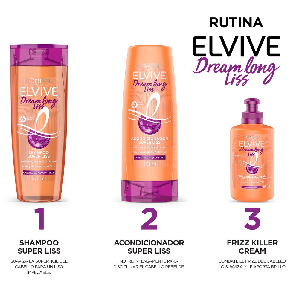  Elvive Dream Champú Largo 285 Ml : Belleza y Cuidado Personal