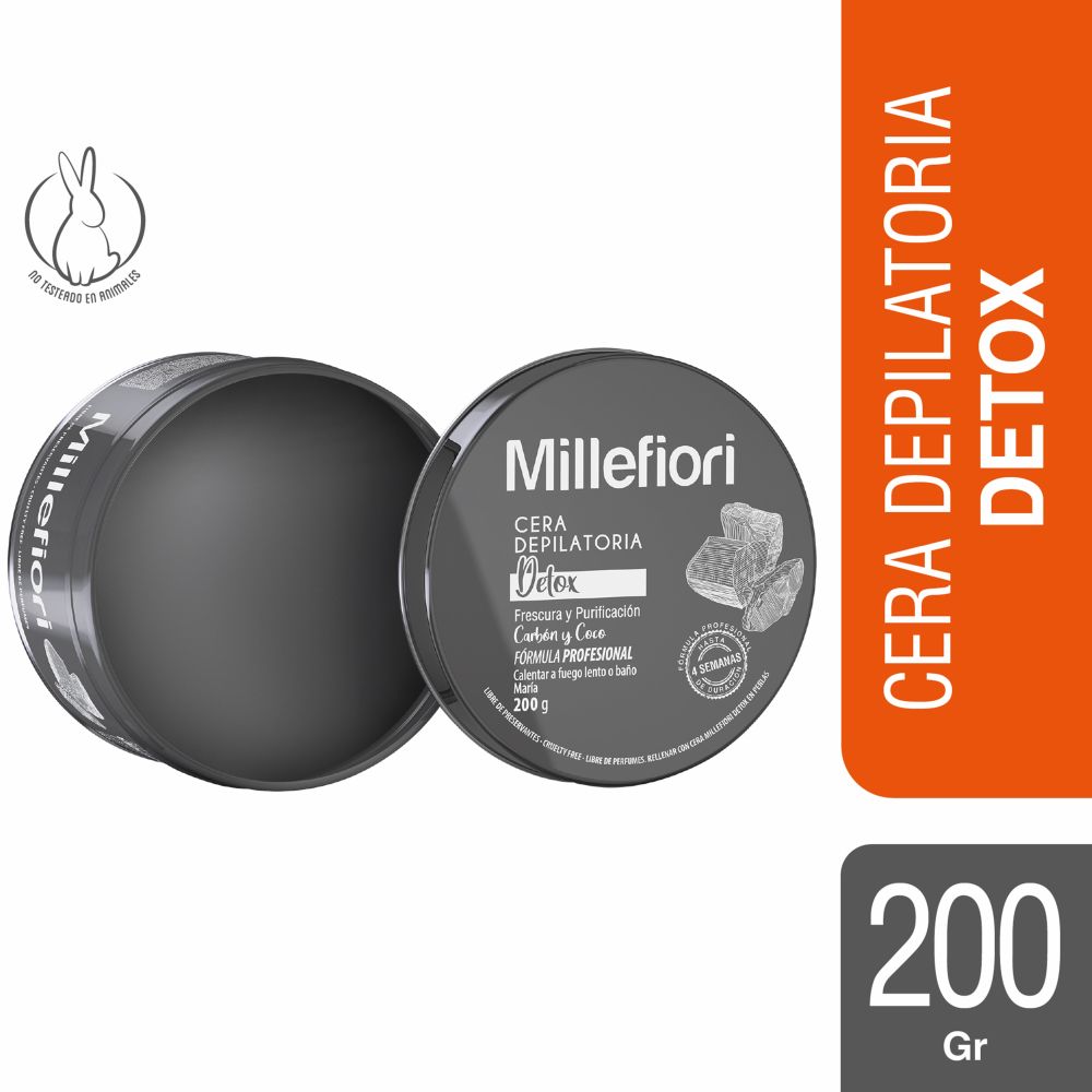 Liqui Millefiori Cera Depilatoria Detox 200 Gr