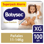 Babysec Pañal Super Premium Xg X 100