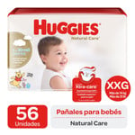 Huggies Pañal Bebe Natural Care Xxg X 56
