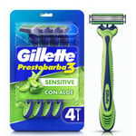 Gillette Prestobarba Sensitive X4