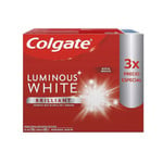 Colgate Pack Crema Dental Luminous White 90gr 3 Und