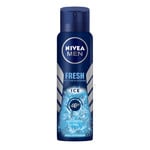 Antitranspirante Nivea Men Fresh Ice Spray 150Ml