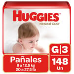 Huggies Pañal Bebe Natural Care G X148