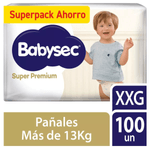 Babysec Pañal Super Premium Xxg X 100
