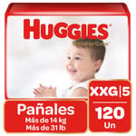 Huggies Pañal Bebe Natural Care Xxg X120