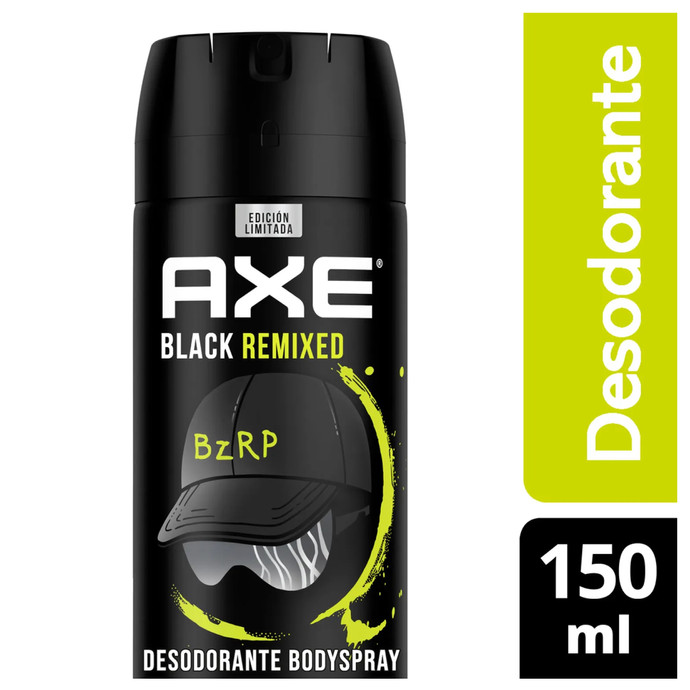 Axe Deo Bzrap Black 150ml - CPDOAXE061.jpg