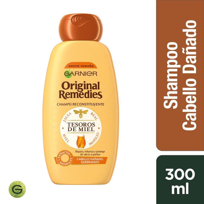 Garnier Original Remedies Shampoo Frasco Tesoros De Miel 300 Ml - CPSHORM302.jpg