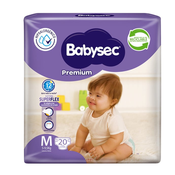Pañales de Bebé Babysec Premium 20un M  - CPPBBBS207.jpg