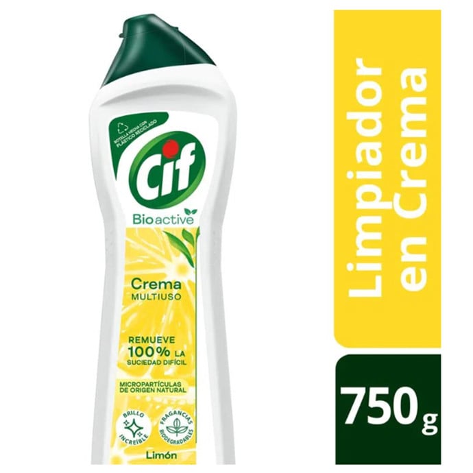 Cif Crema Bioactive Limpiador Limón 750gr - CHLLCIF201.jpg