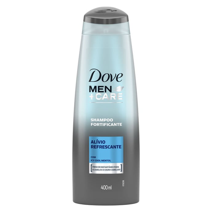 Shampoo Fortificante Dove Men+Care Alívio Refrescante com Ice Cool Mentol 400 ML - CPSHDOV422.jpg