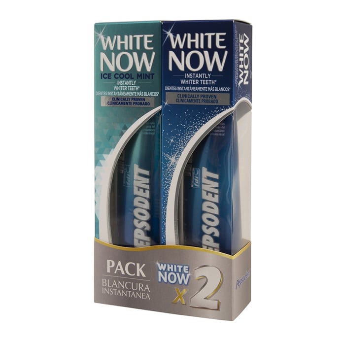 Pepsodent Pasta Dental White Now Original 2x75ml - Pepsodent Pasta Dental  White Now 75ml X 2
