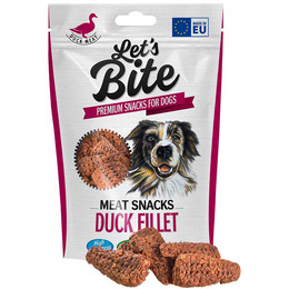 LET`S BITE MEAT SNACKS DUCK FILLET 80 GR