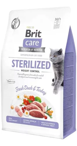 BRIT CARE GATO ESTERILIZADO WEIGHT CONTROL 7 KG