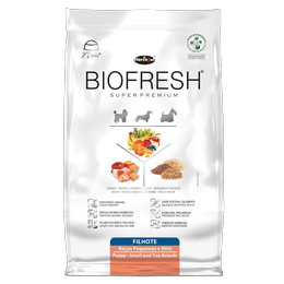 BIOFRESH CACHORRO RAZAS PEQUEÑAS Y MINIS 3 KG